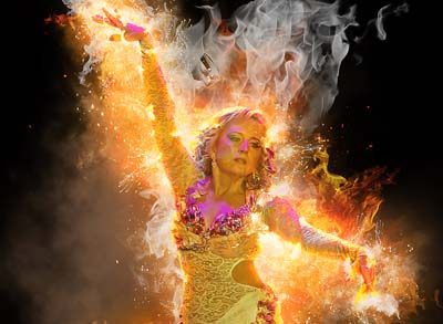 Elenas Tanz mit dem Feuer